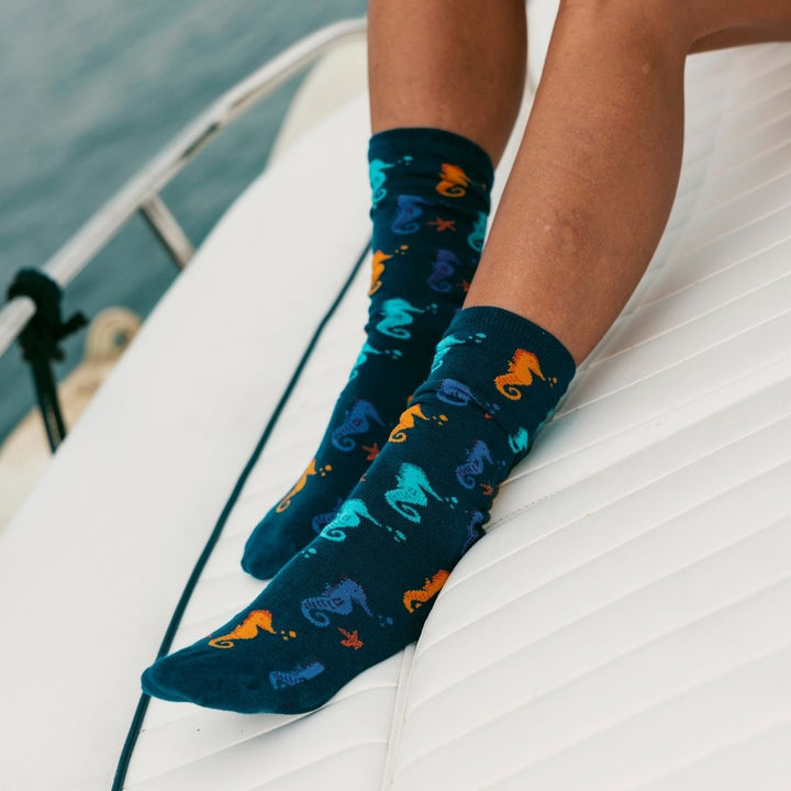 Seahorse Bamboo Socks