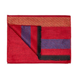 Red Stripe Bamboo Scarf