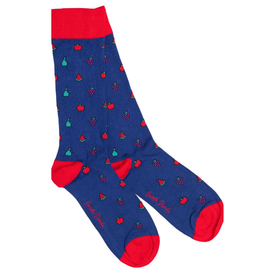 Fruity Sock Box - 4 Pairs of Bamboo Socks (His)