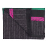 Charcoal Herringbone Bamboo Scarf