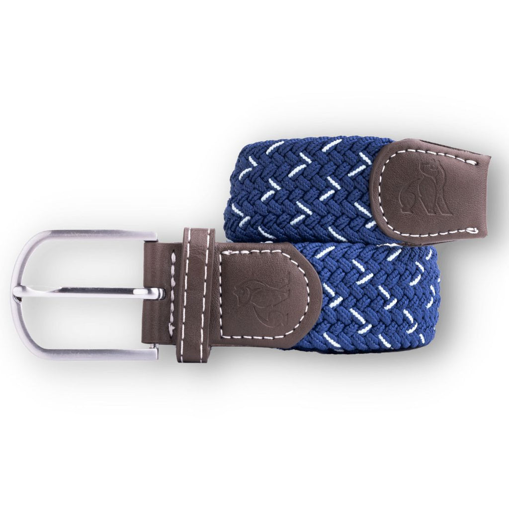 Woven Belt Navy & Dot