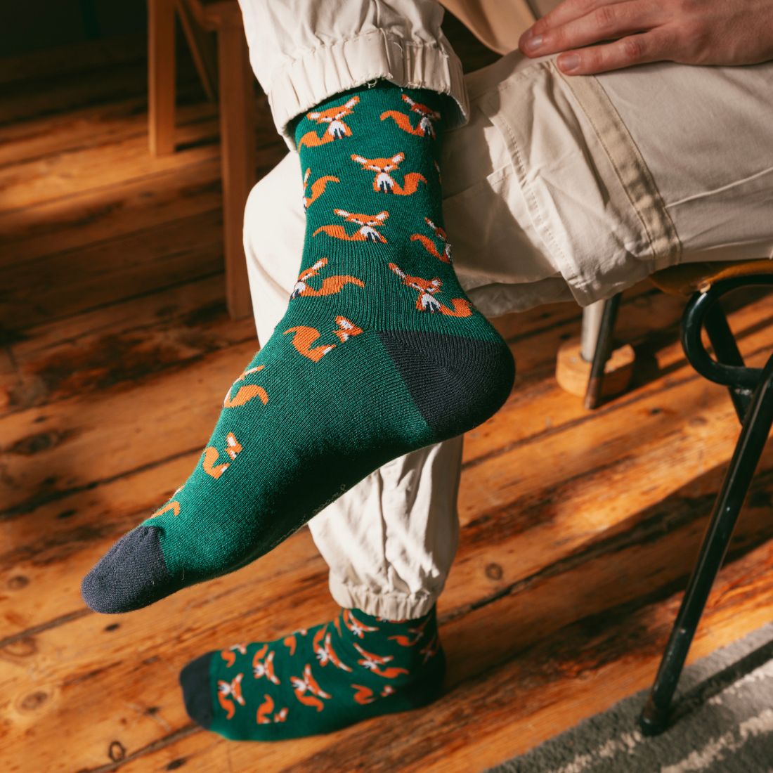 Mr Fox Bamboo Socks