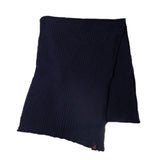 Navy Organic Cotton Scarf