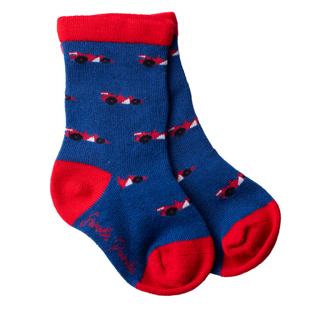 Swole Panda Best Sellers: Our most popular items - Children's Racing Car Bamboo Socks