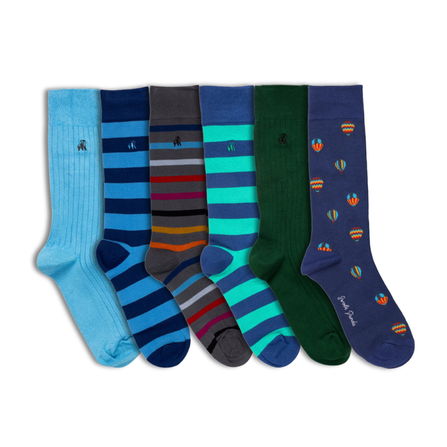 Swole Panda Green is the New Black Sale | Up To 50% OFF - 6 Pairs Men's XL Bamboo Socks - 30% OFF