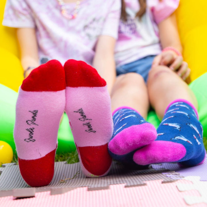 Children's Grey Bamboo Socks