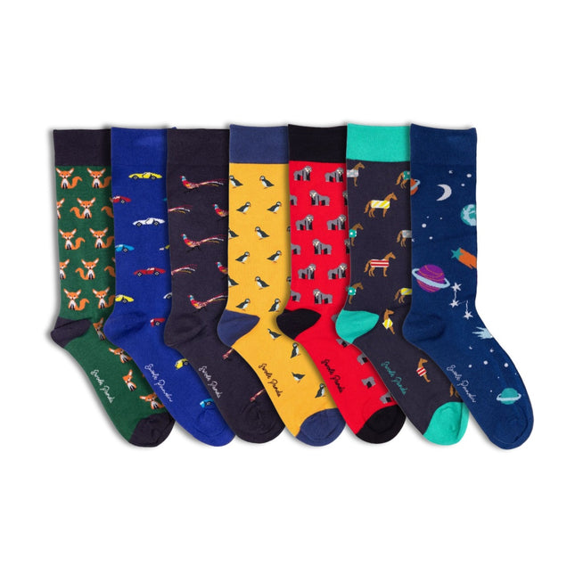 Swole Panda Green is the New Black Sale | Up To 50% OFF - 6 Pairs Men's Motif Bamboo Socks - 30% OFF