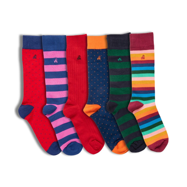 Swole Panda Green is the New Black Sale | Up To 50% OFF - 6 Pairs Men's Comfort Cuff Bamboo Socks - 30% OFF