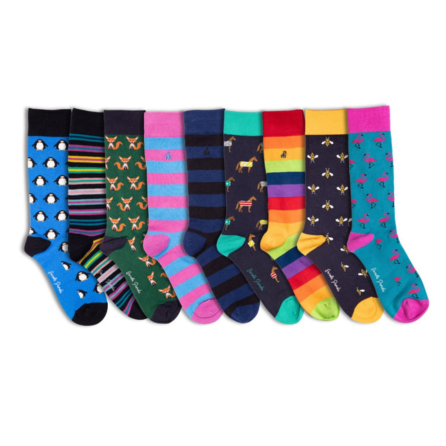 Swole Panda Green is the New Black Sale | Up To 50% OFF - 9 Pairs Women's Mixed Bamboo Socks - 40% OFF