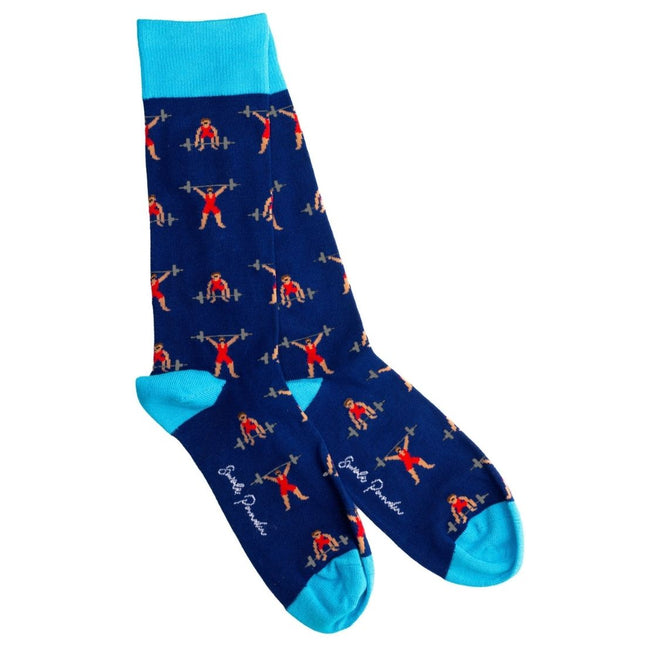 New Men's Bamboo Sock Collection - Weight Lifter Bamboo Socks