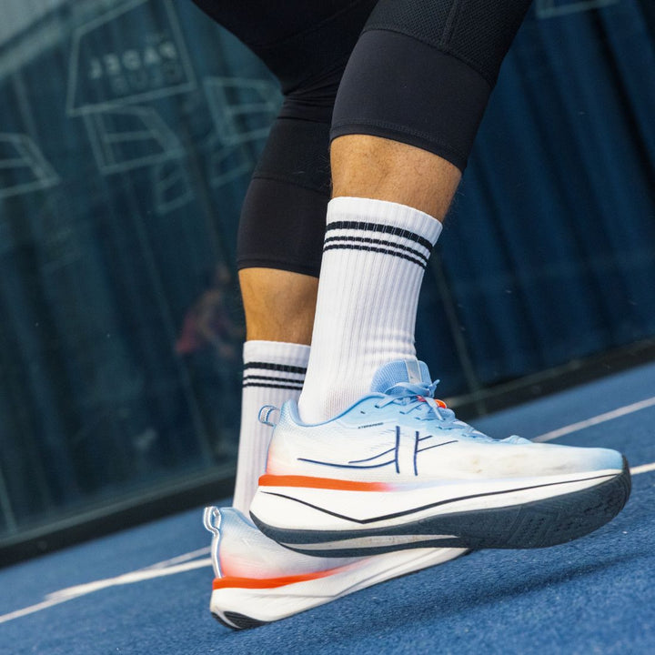 White Performance Grip Socks