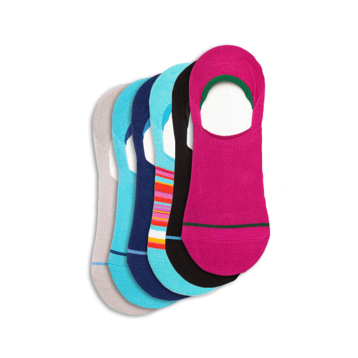 6 Pairs Men's No-Show Bamboo Socks - 30% OFF