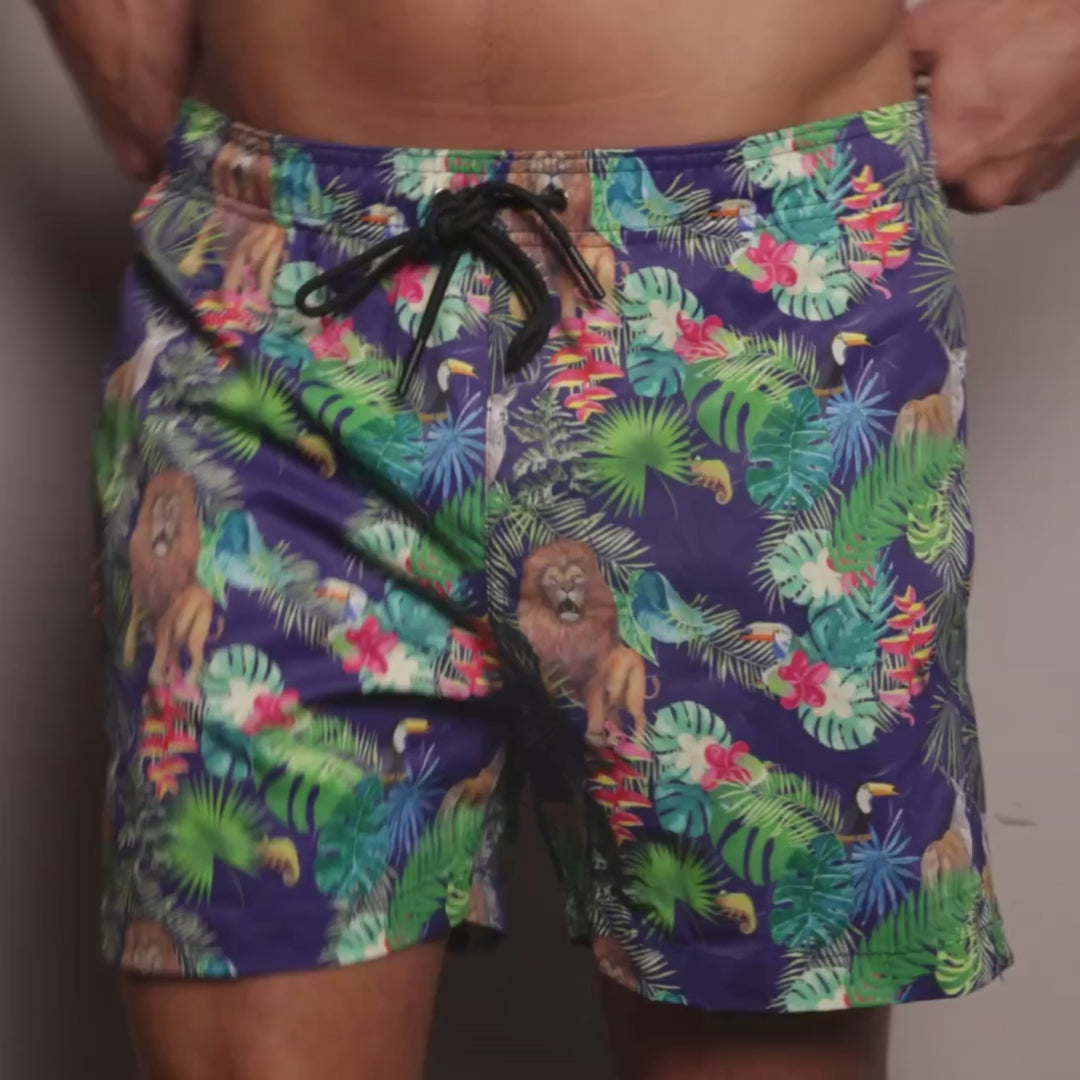 HydroMotion Swim Shorts | Jungle