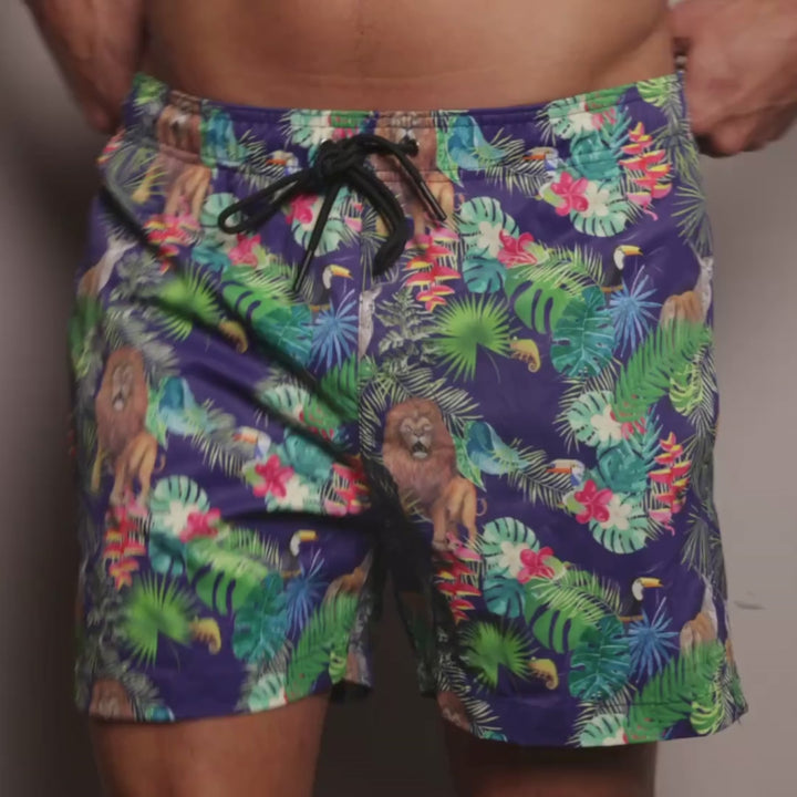 HydroMotion Swim Shorts | Jungle