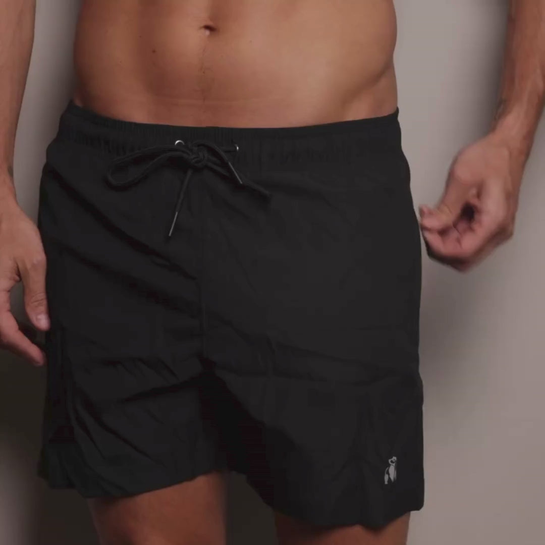 HydroMotion Swim Shorts | Black