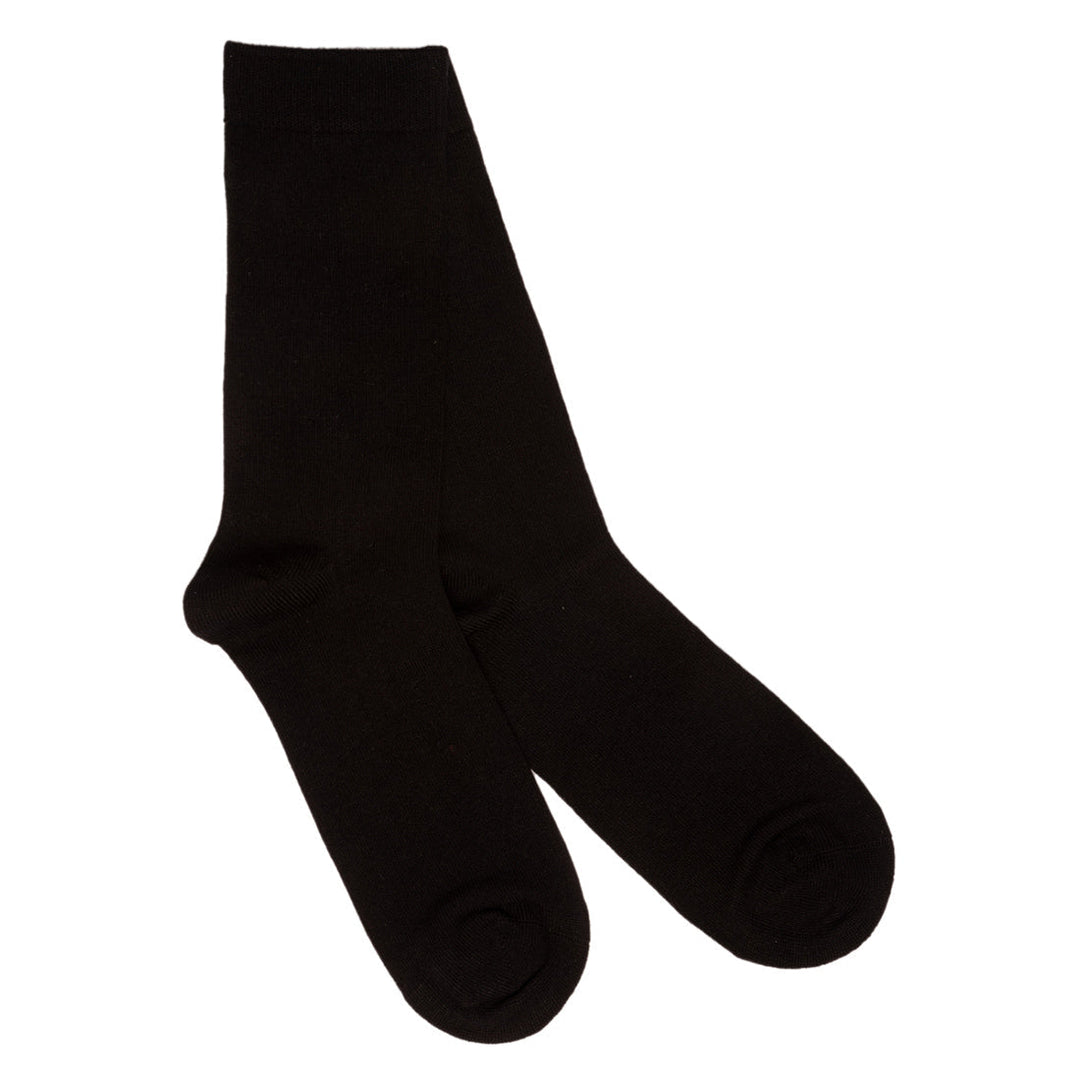 18 Pairs Women's Black Bamboo Socks - 50% OFF