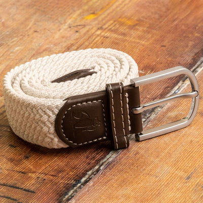 Woven Belt - Cream