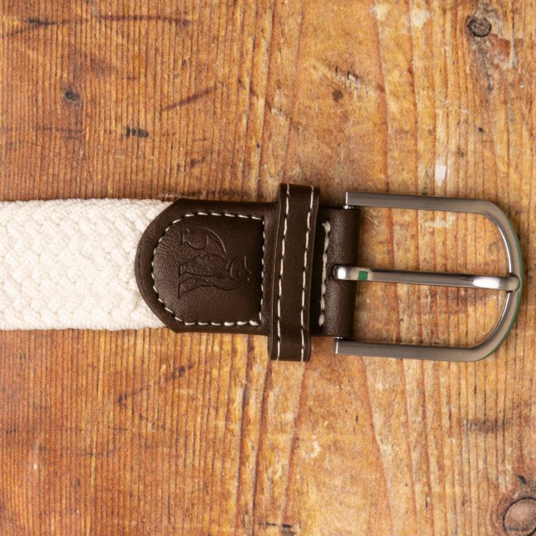 Woven Belt - Cream