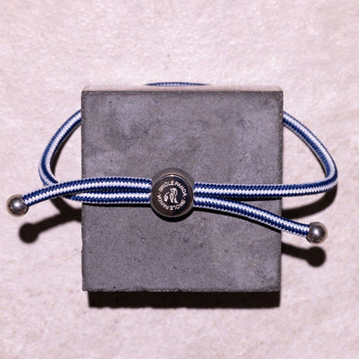 Rope Bracelet - White Stripe
