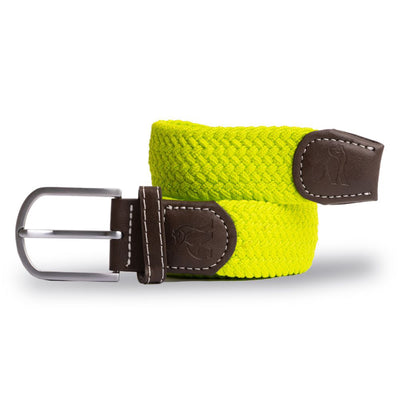 Woven Belt - Lime Green