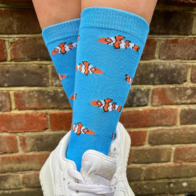 Clown Fish Bamboo Socks