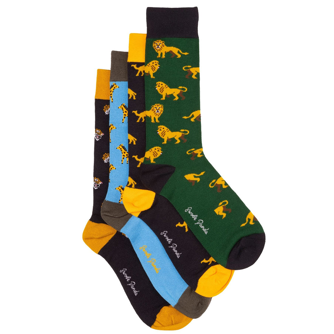 Animal Bamboo Sock Bundle - Four Pairs