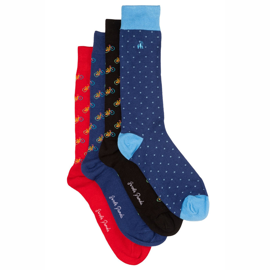 Bicycle Sock Bundle - Four Pairs