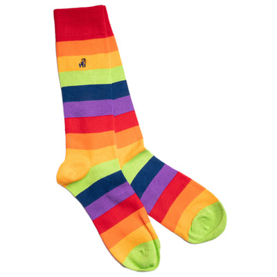 Narrow Stripe Sock Bundle - Four Pairs