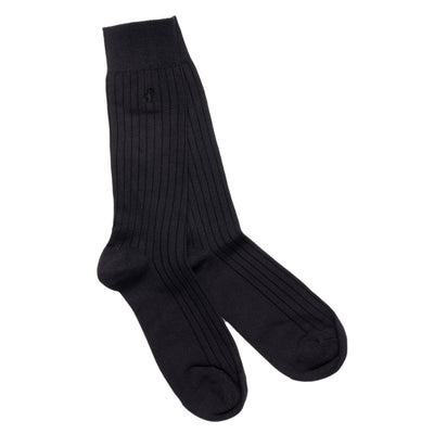 Plain Comfort Cuff Bamboo Sock Bundle - Four Pairs