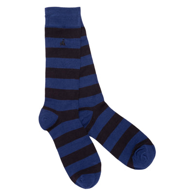 Spots & Stripes Comfort Cuff Bamboo Sock Bundle - Four Pairs