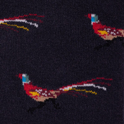 Pheasant Bamboo Socks (Comfort Cuff)