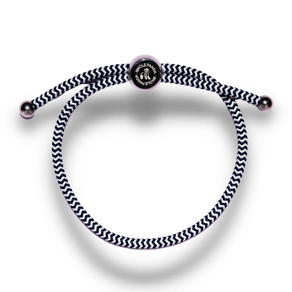 Rope Bracelet Blue & Zigzag