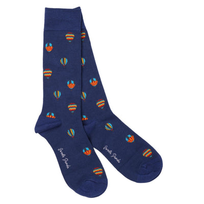 Hot Air Balloon Bamboo Socks