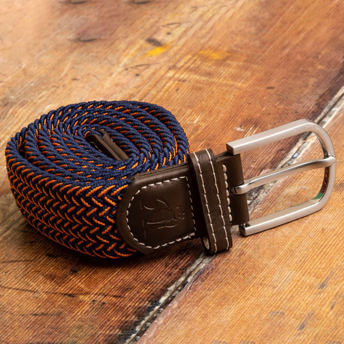 Woven Belt - Orange Fine Weave