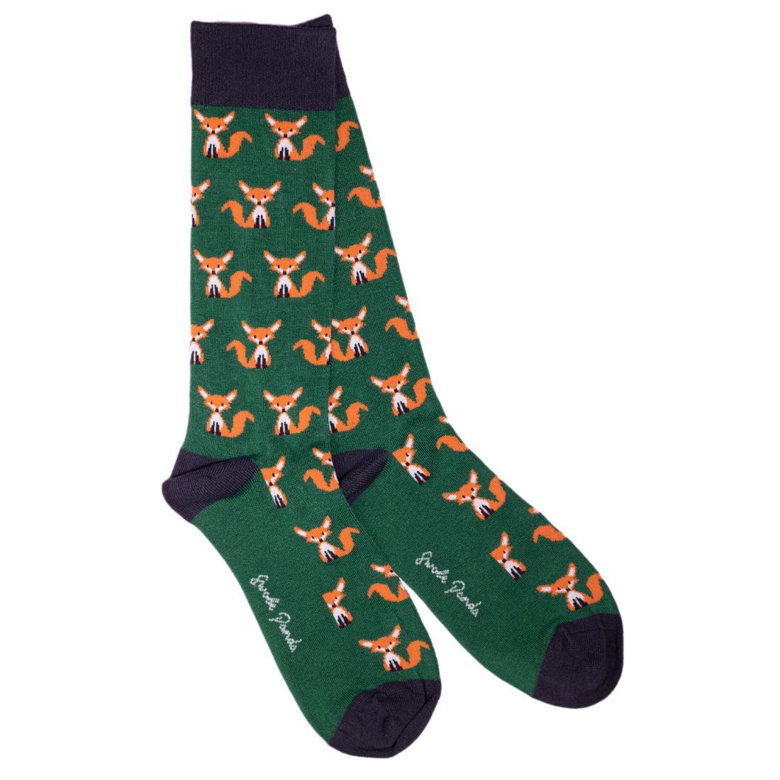 Fox Bamboo Socks (Comfort Cuff)