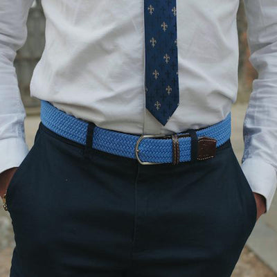 Woven Belt - Sky Blue