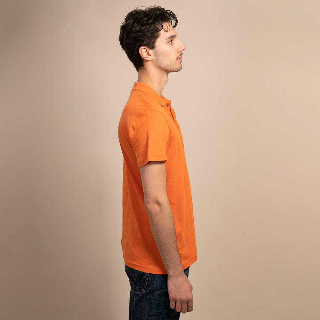 REFIBRA™ Polo Shirt (Orange)