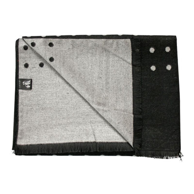 Black and White Spot Bamboo Scarf