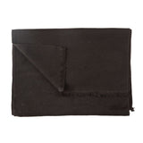 Jet Black Bamboo Scarf