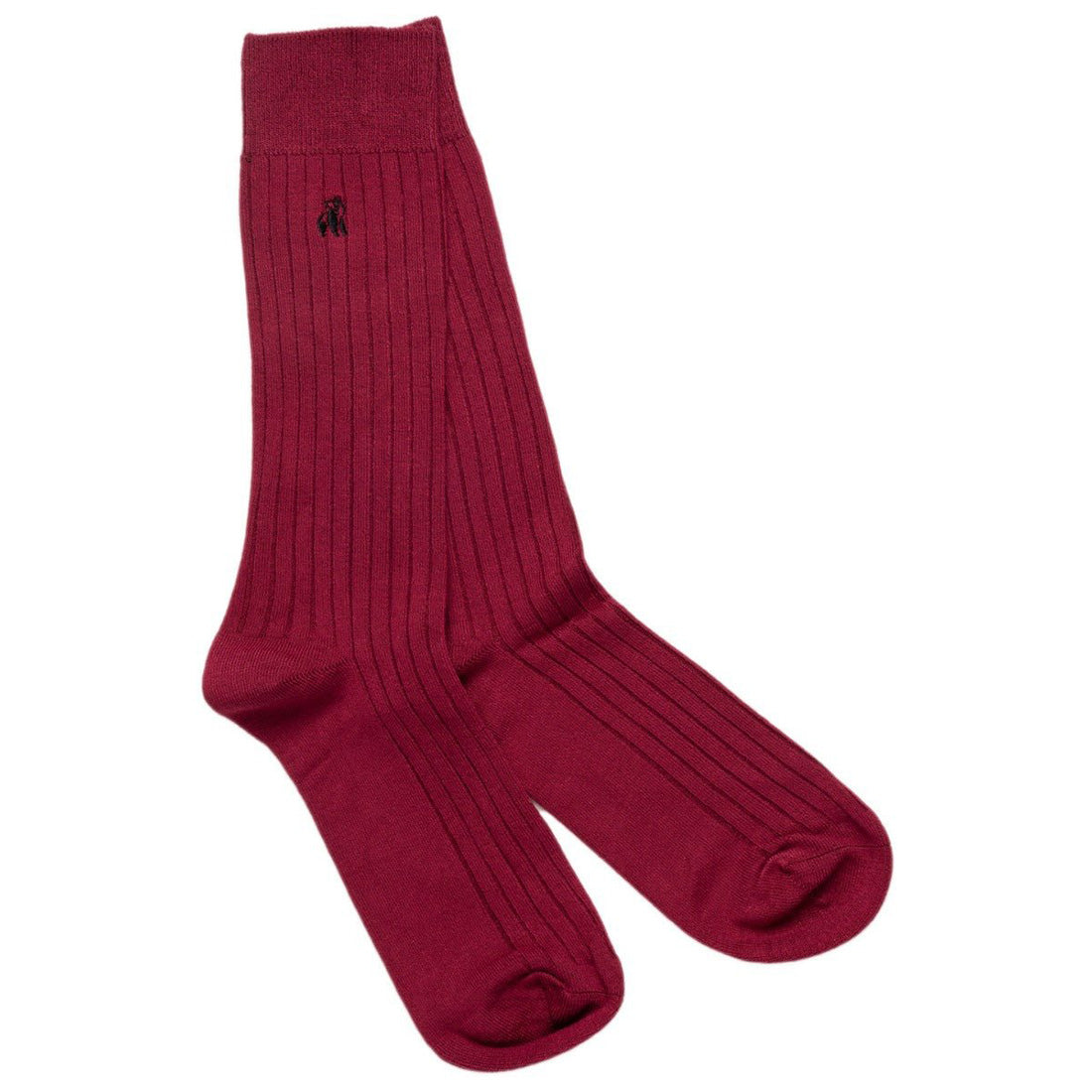 Burgundy Bamboo Socks