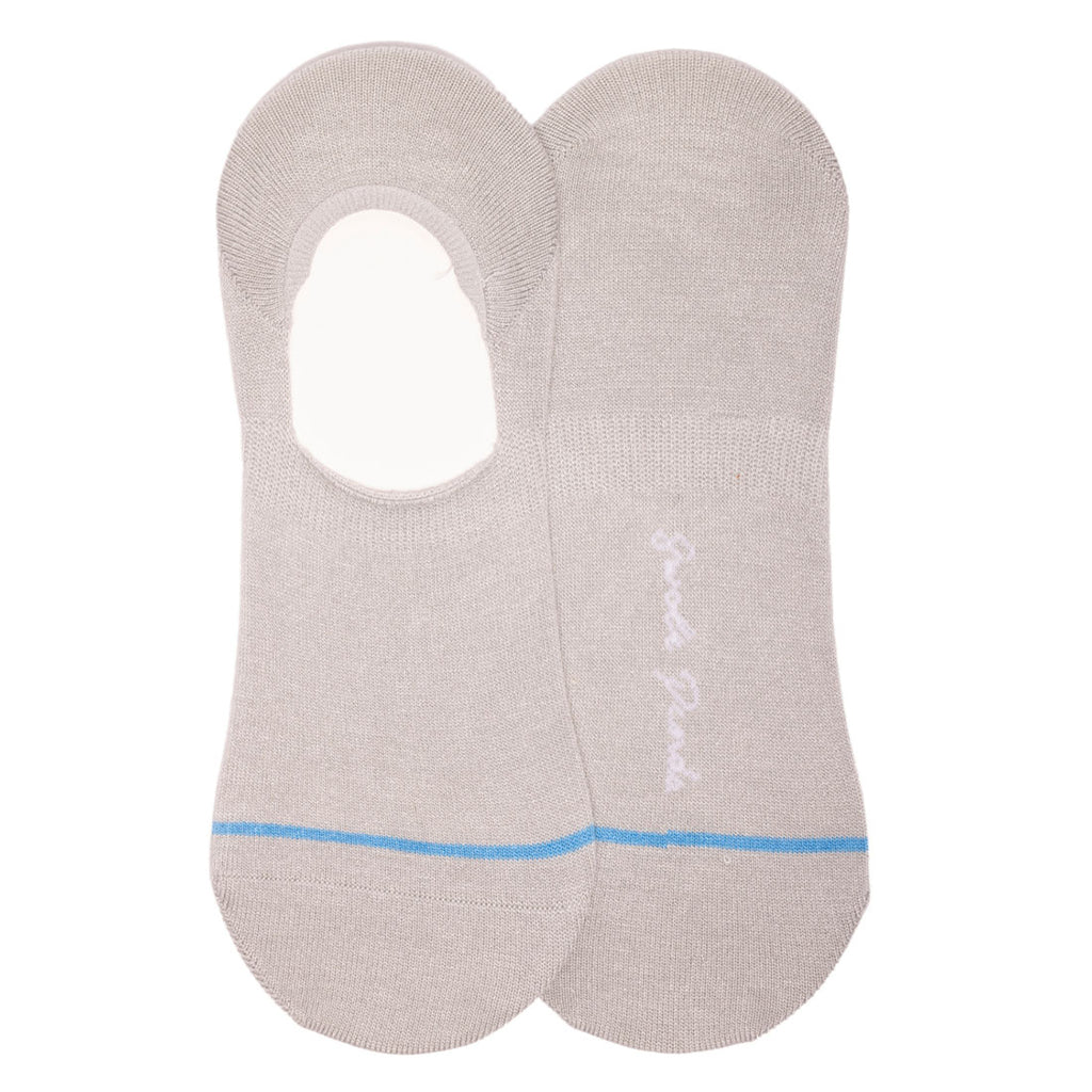Light Grey "No Show" Bamboo Socks
