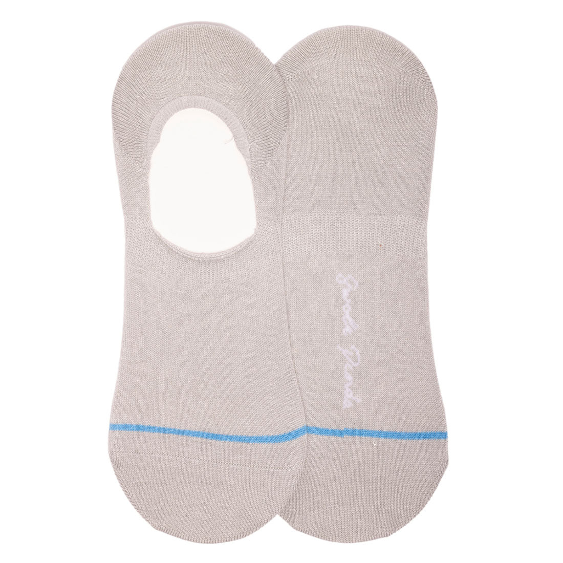 Light Grey "No-Show" Bamboo Socks