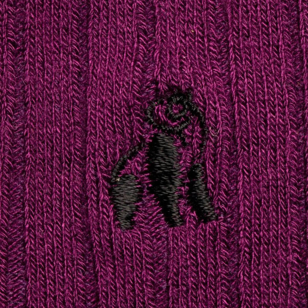 Purple Bamboo Socks