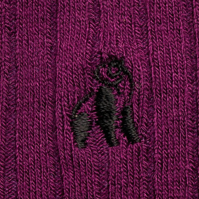 Purple Bamboo Socks