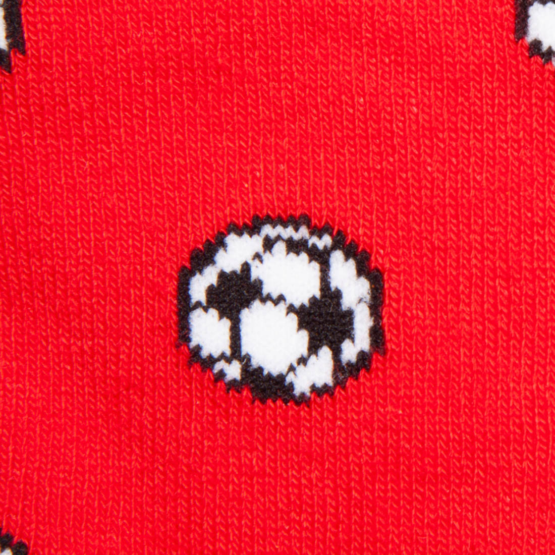 Red Football Bamboo Socks