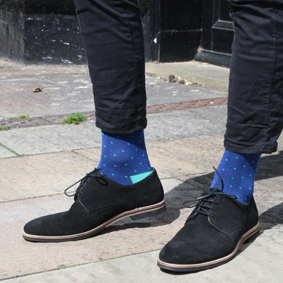 Spotted Green Bamboo Socks