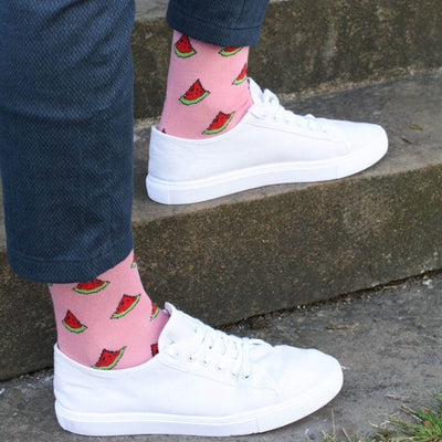 Watermelon Bamboo Socks
