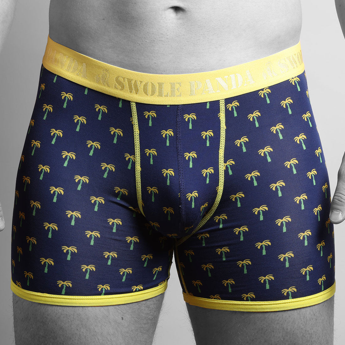 Bamboo Boxers 2 Pack - Bicycles / Palm Trees