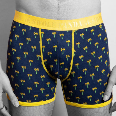Bamboo Boxers 2 Pack - Flamingos and Palms