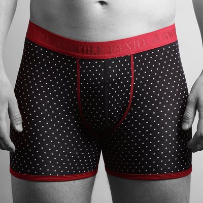 Bamboo Boxers 2 Pack - Skulls / Black & White Spot